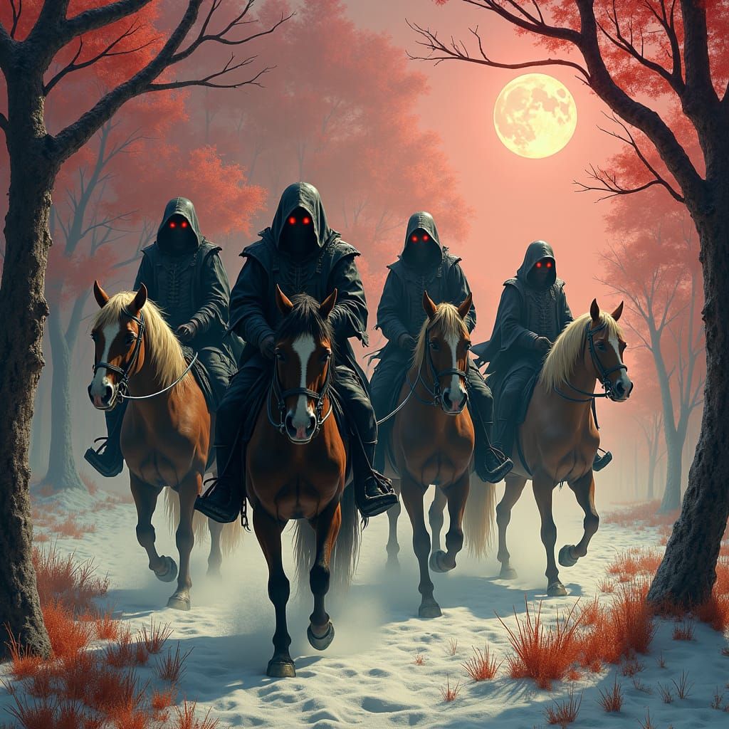 Four Horsemen Ride into Sugary Candy Land