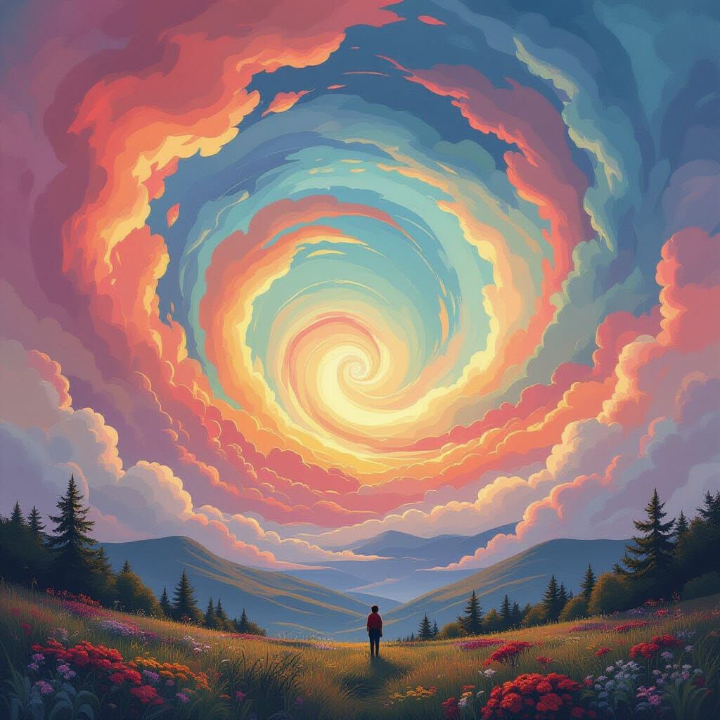 Dreamlike Concepts in Vibrant Abstract Hues