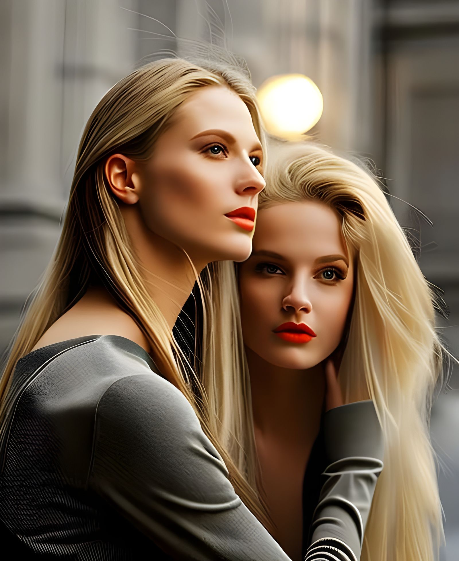 London Cafe Scene: Photorealistic Candid Portrait