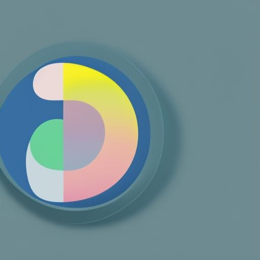 Simple Shapes and Lines in Pastel Color