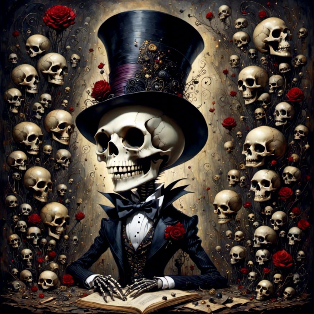 Abstract Whimsical Image with Celestial Influences