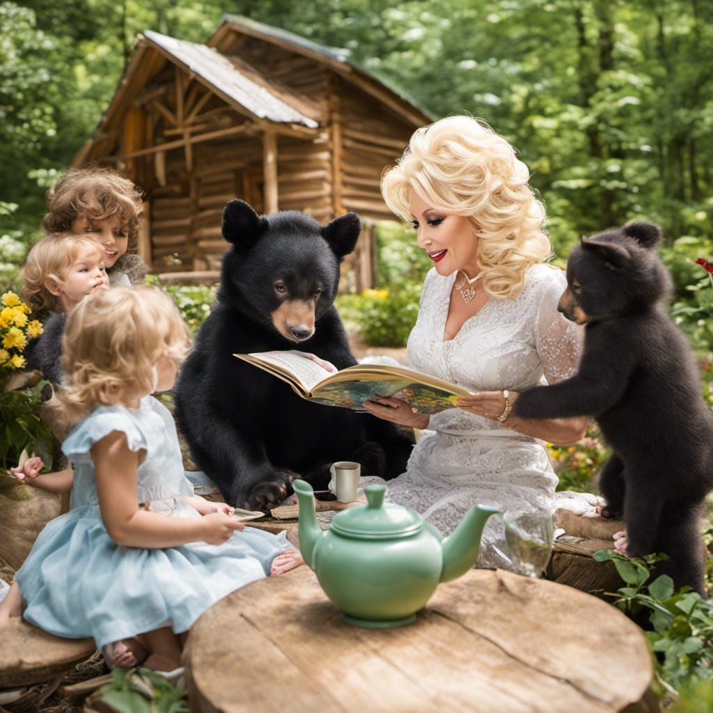 Dolly Parton's Story Time with Bear Cubs