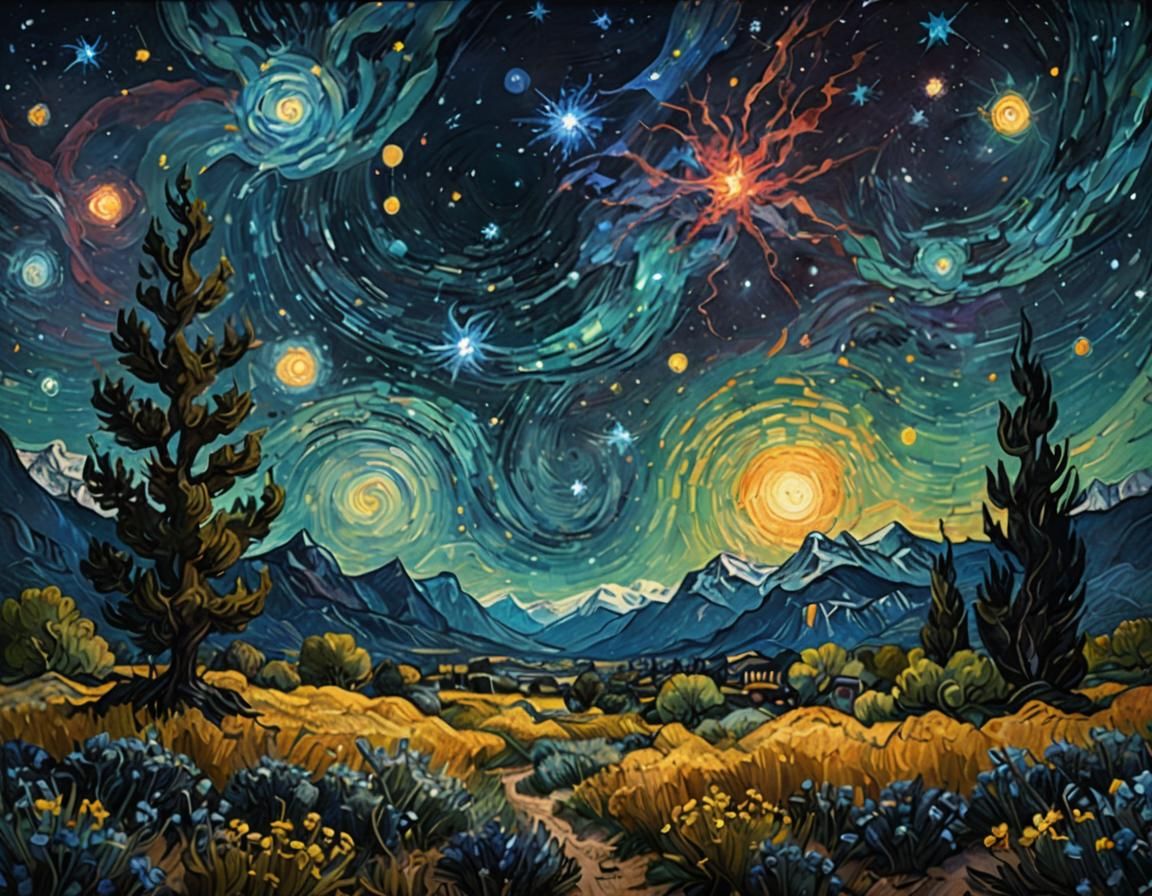 Van Gogh's Vibrant Vision of the Pleiades