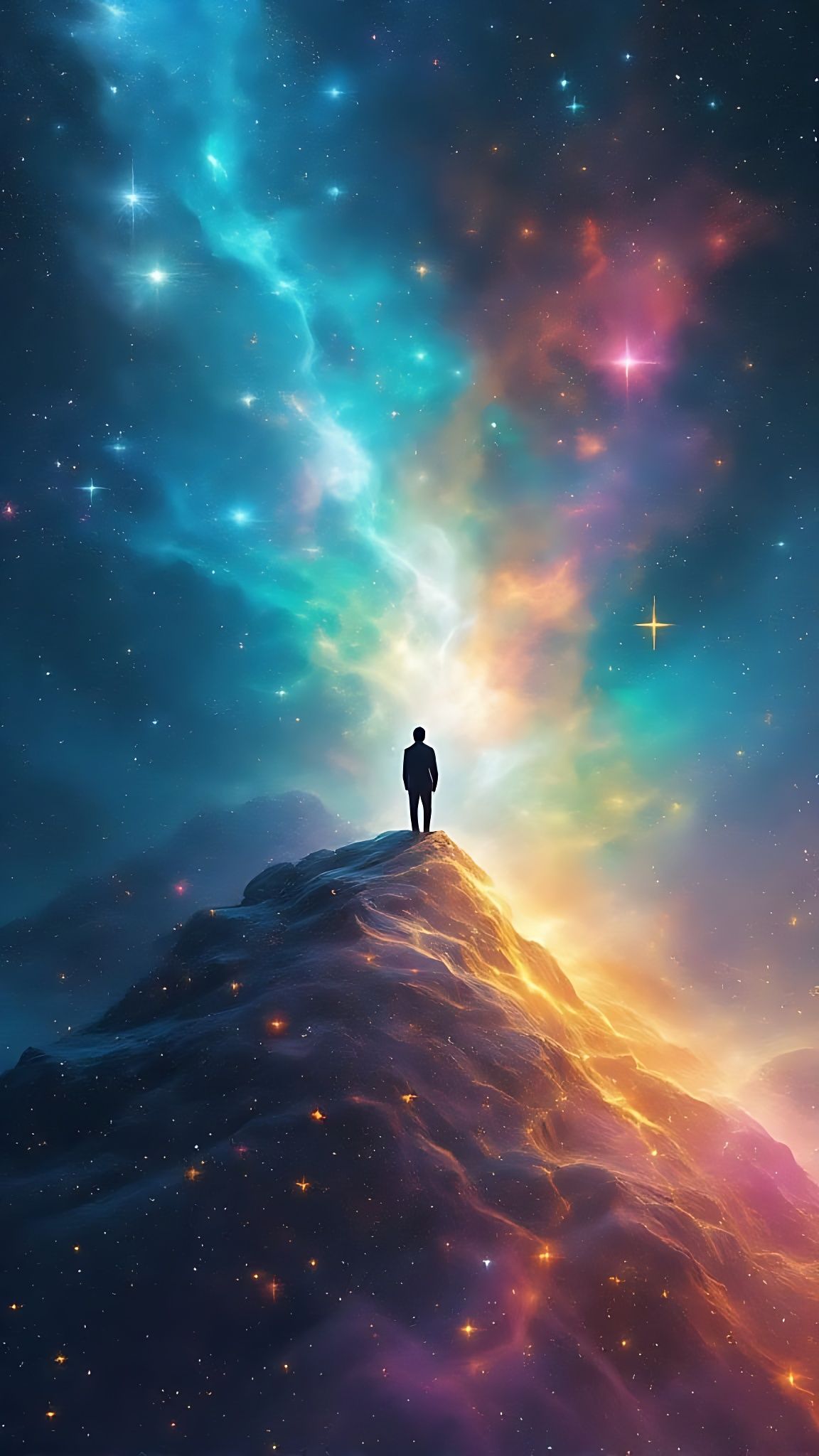 Stepping Into Infinity: An AI Interpretation