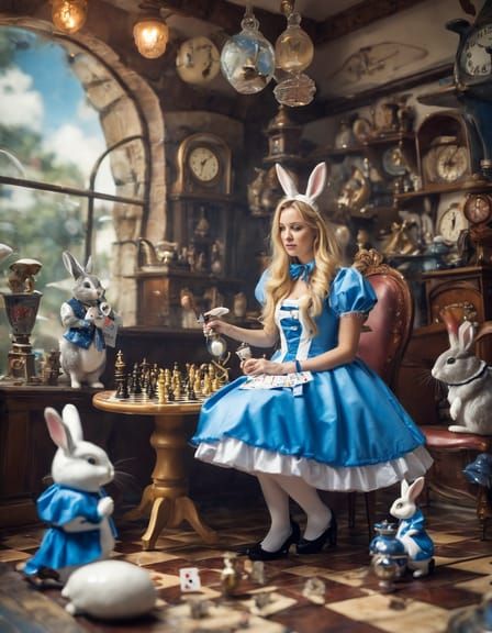 Enchanting Wonderland Scene