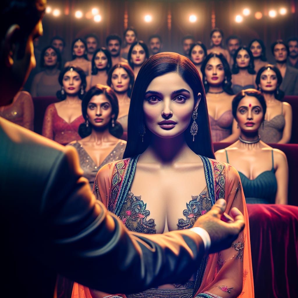 Hyperrealistic Hypnotist Mesmerizes South Asian Woman