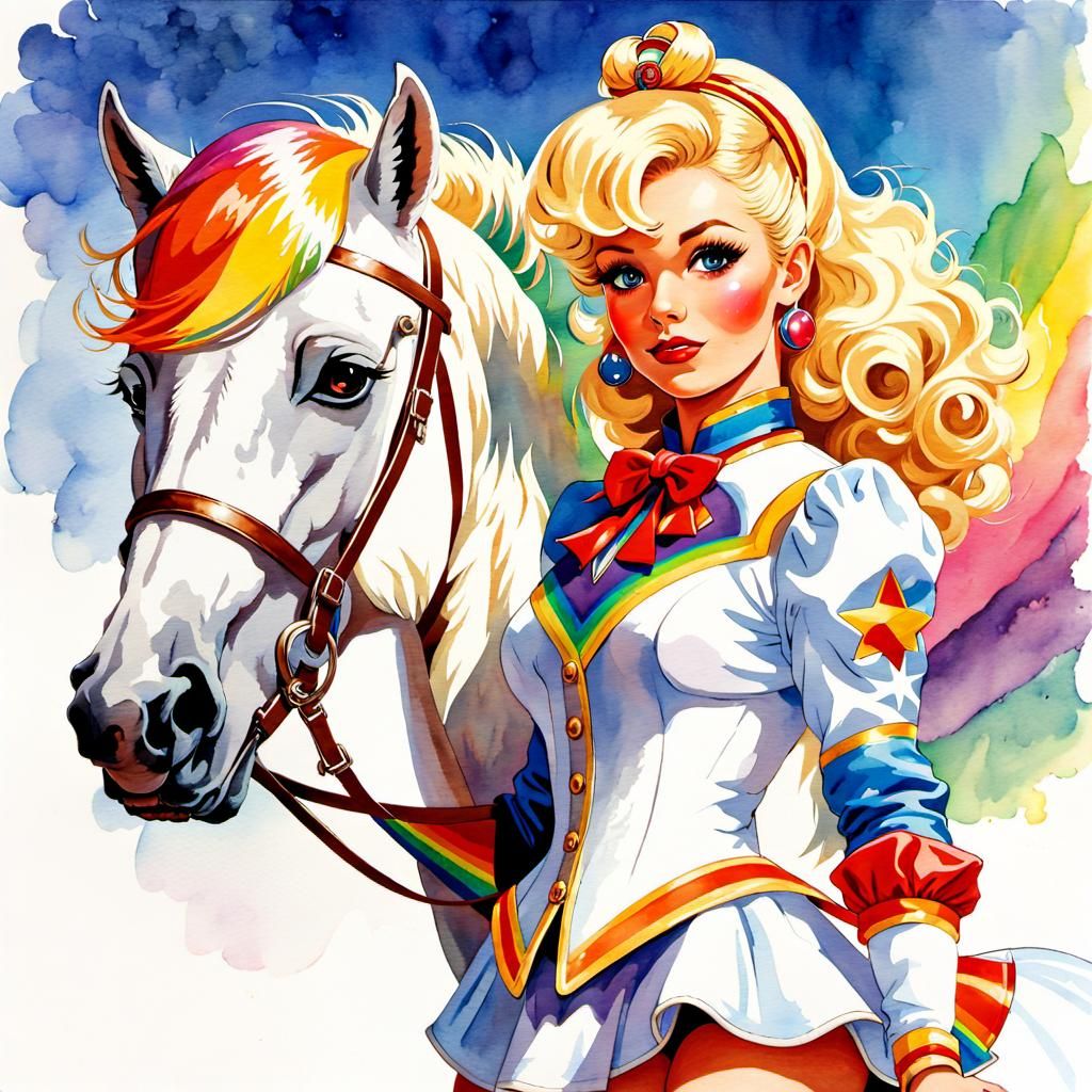 Rainbow Brite and Starlite