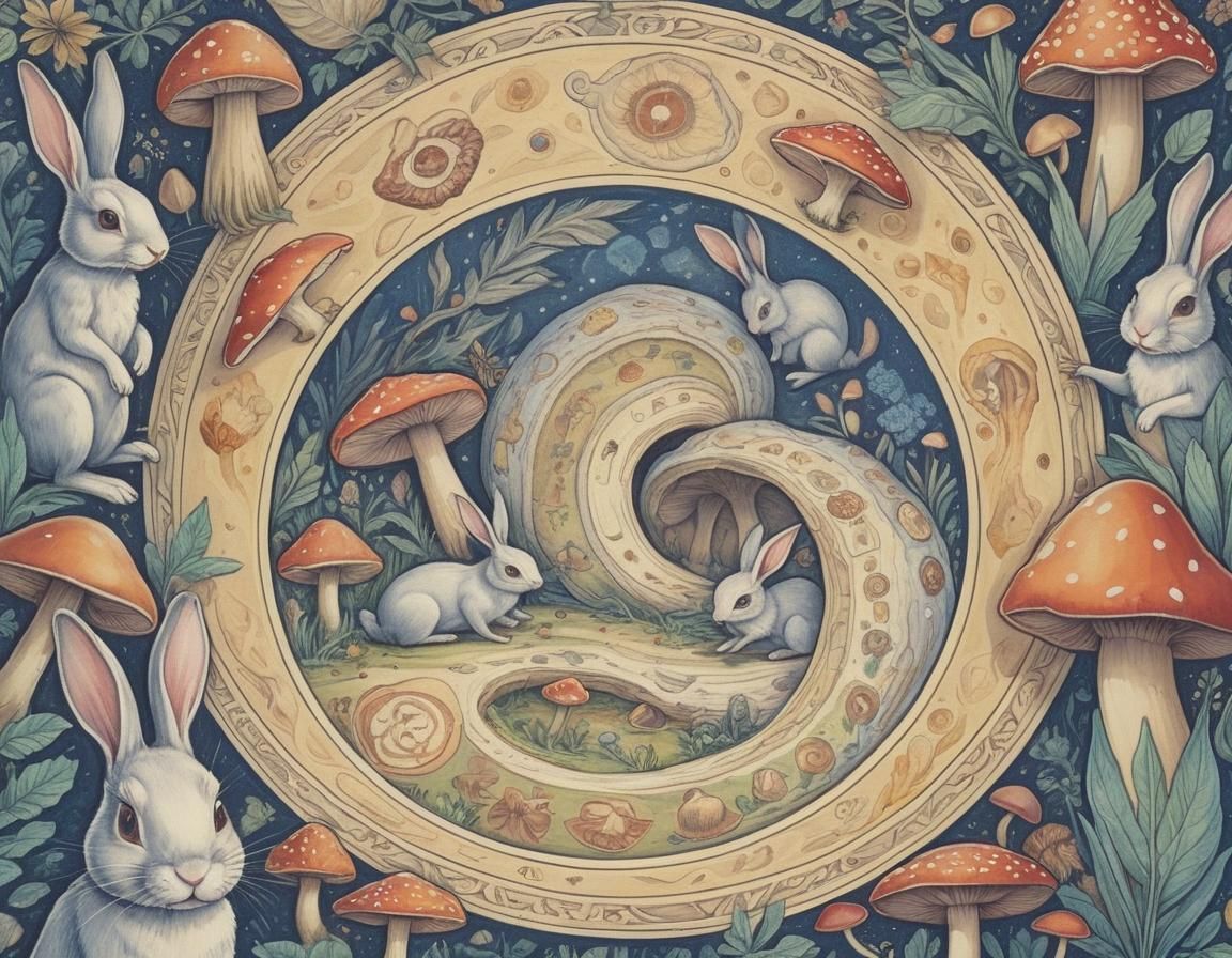 Hyperdimensional Rabbits and Mushrooms in Sharp Focus