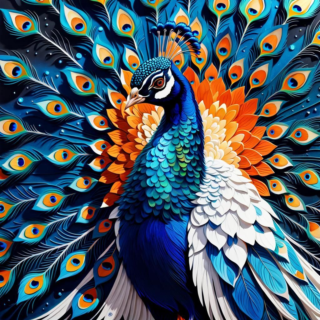 The brilliance of a Peacock