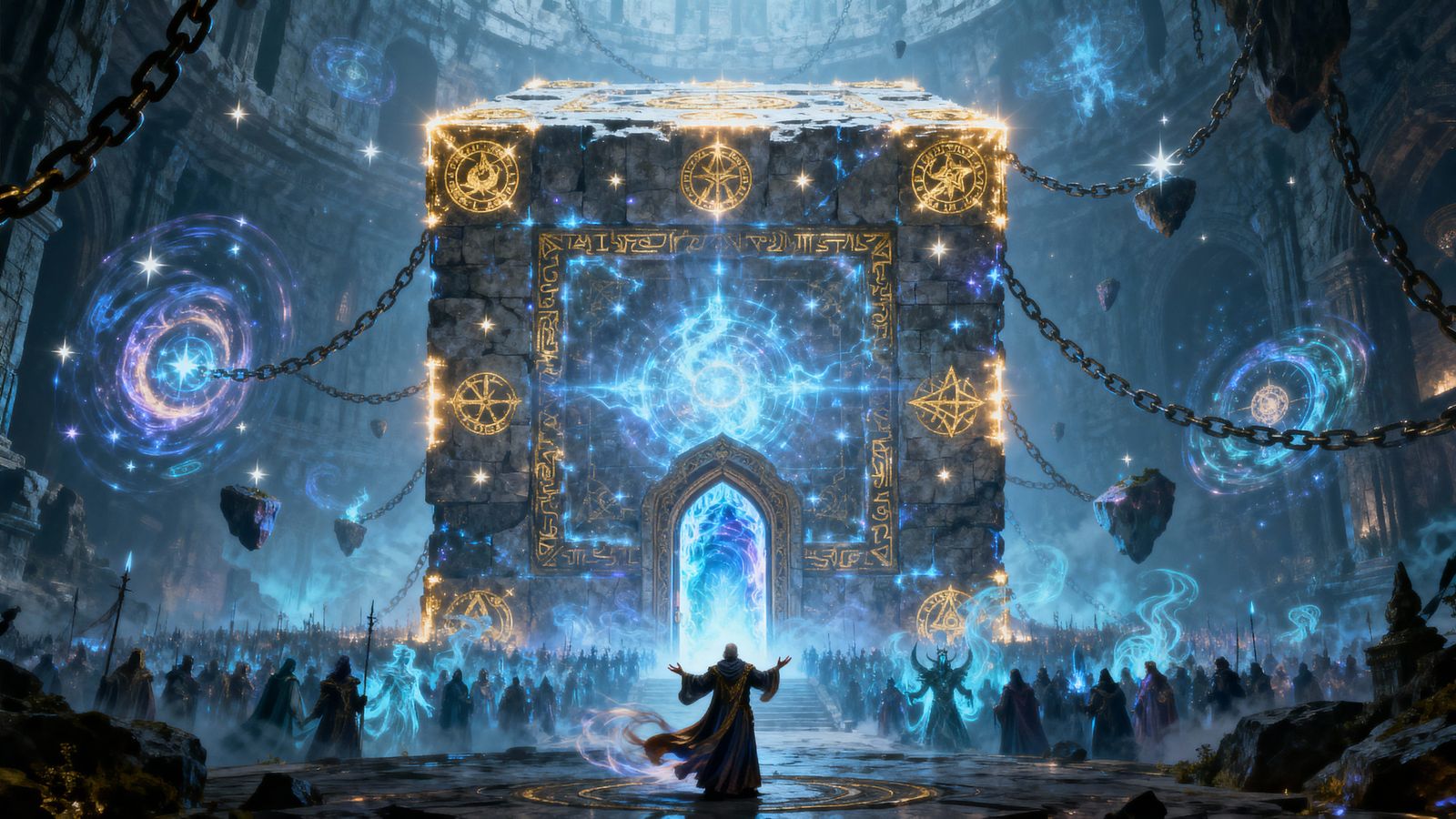 Epic Living Vault Spell by Archmage in Arcane Sanctum