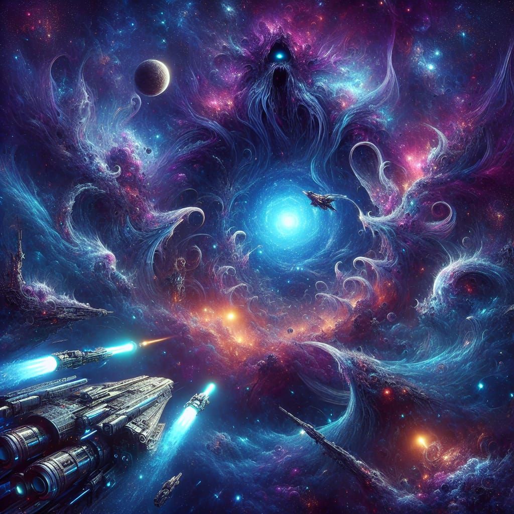 Cosmic Horror: Space Battle in the Abyss