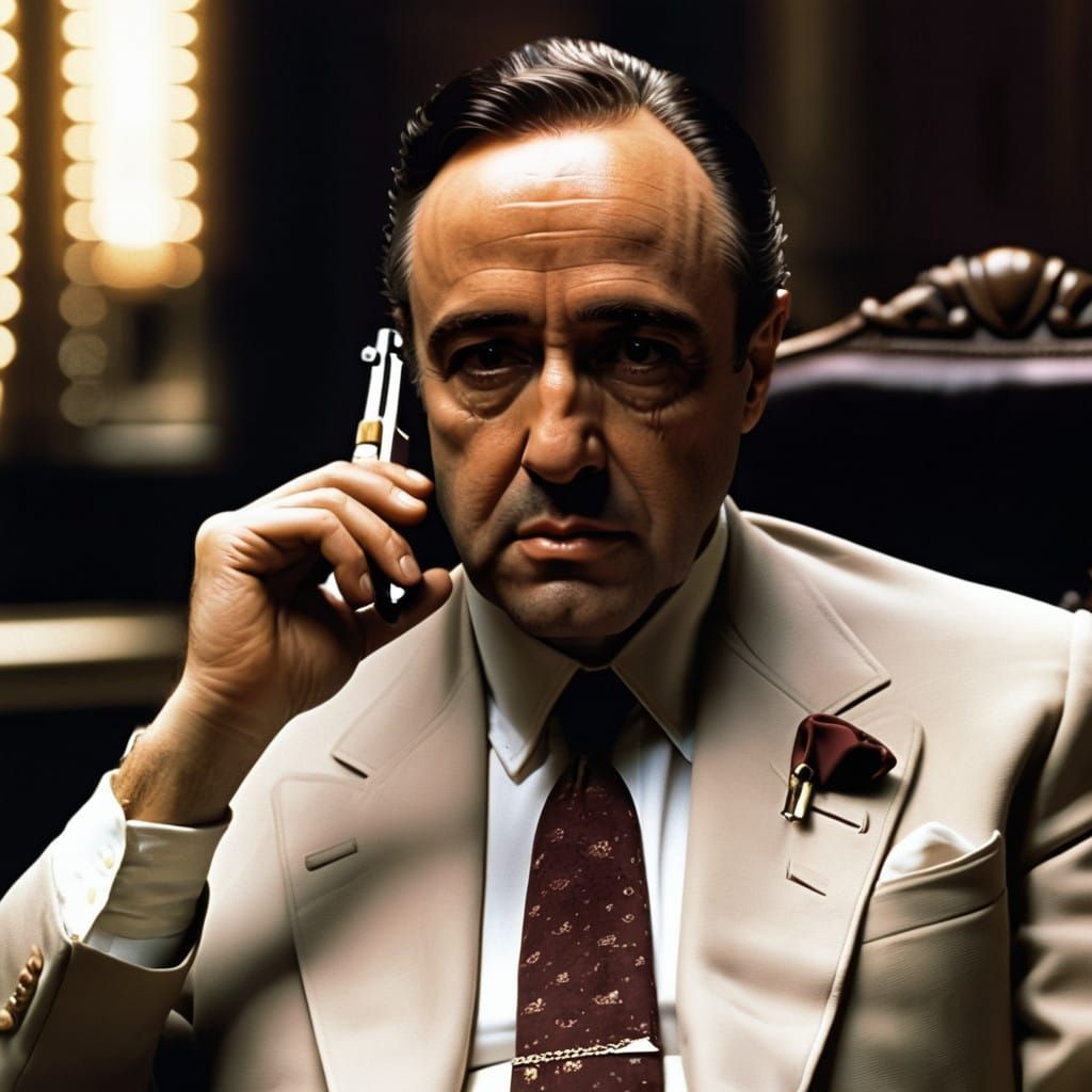 The Godfather in a Futuristic, Cosmic Setting