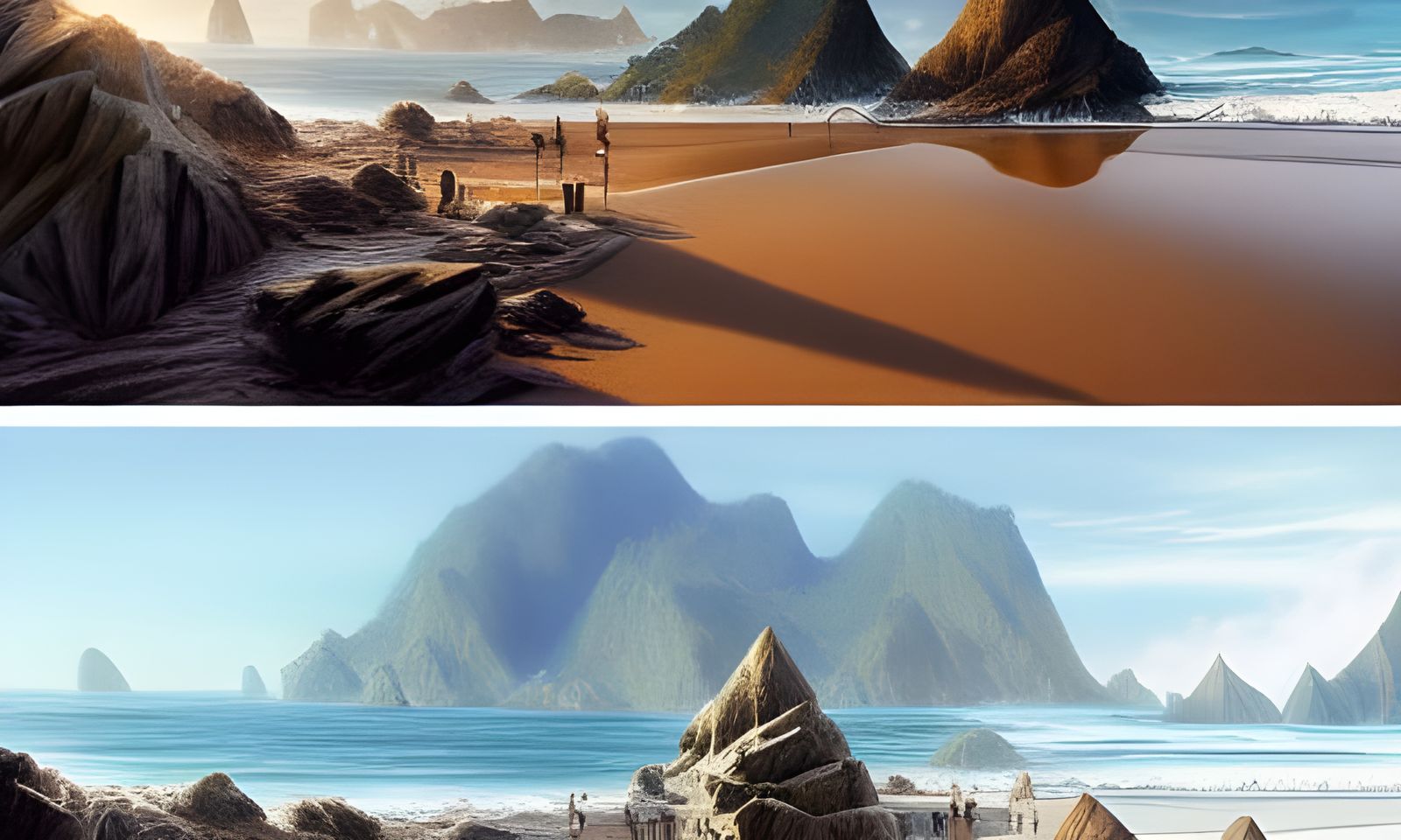 Two Beautiful Beaches