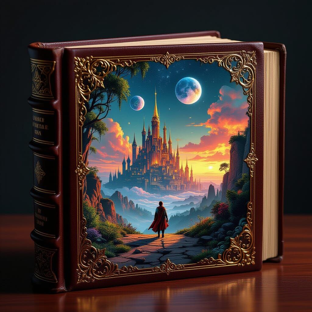 Ornate Book Reveals Sprawling Fantasy World