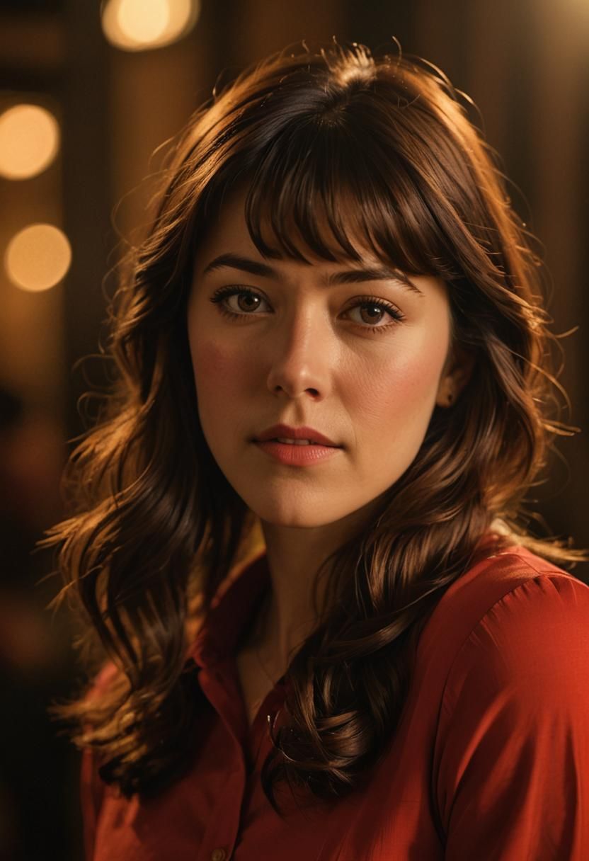 Mary Elizabeth Winstead Portrait with Dramatic Lighting