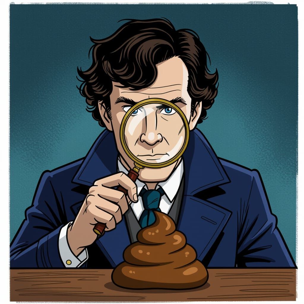Sherlock Holmes Investigates a Fecal Mystery
