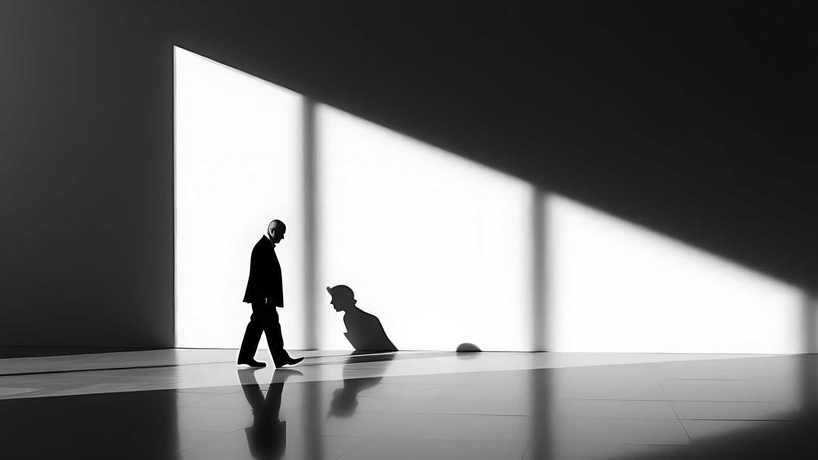 'The shadow cast by nothing is an empty reflection of what once was!'