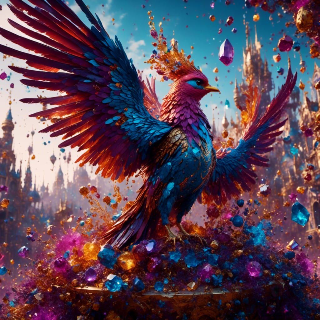 Crystalline Bird in a Crystal World