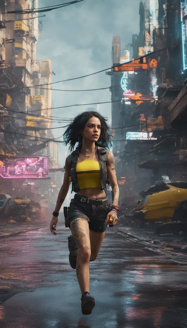 Jenna Ortega Cyberpunk 2077