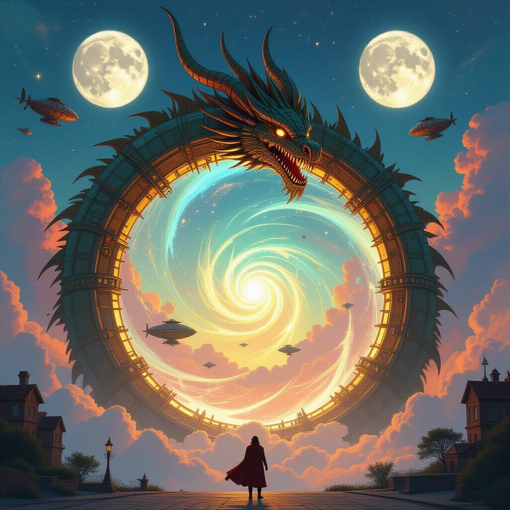 Clockwork Dragon Guardian of the Portal