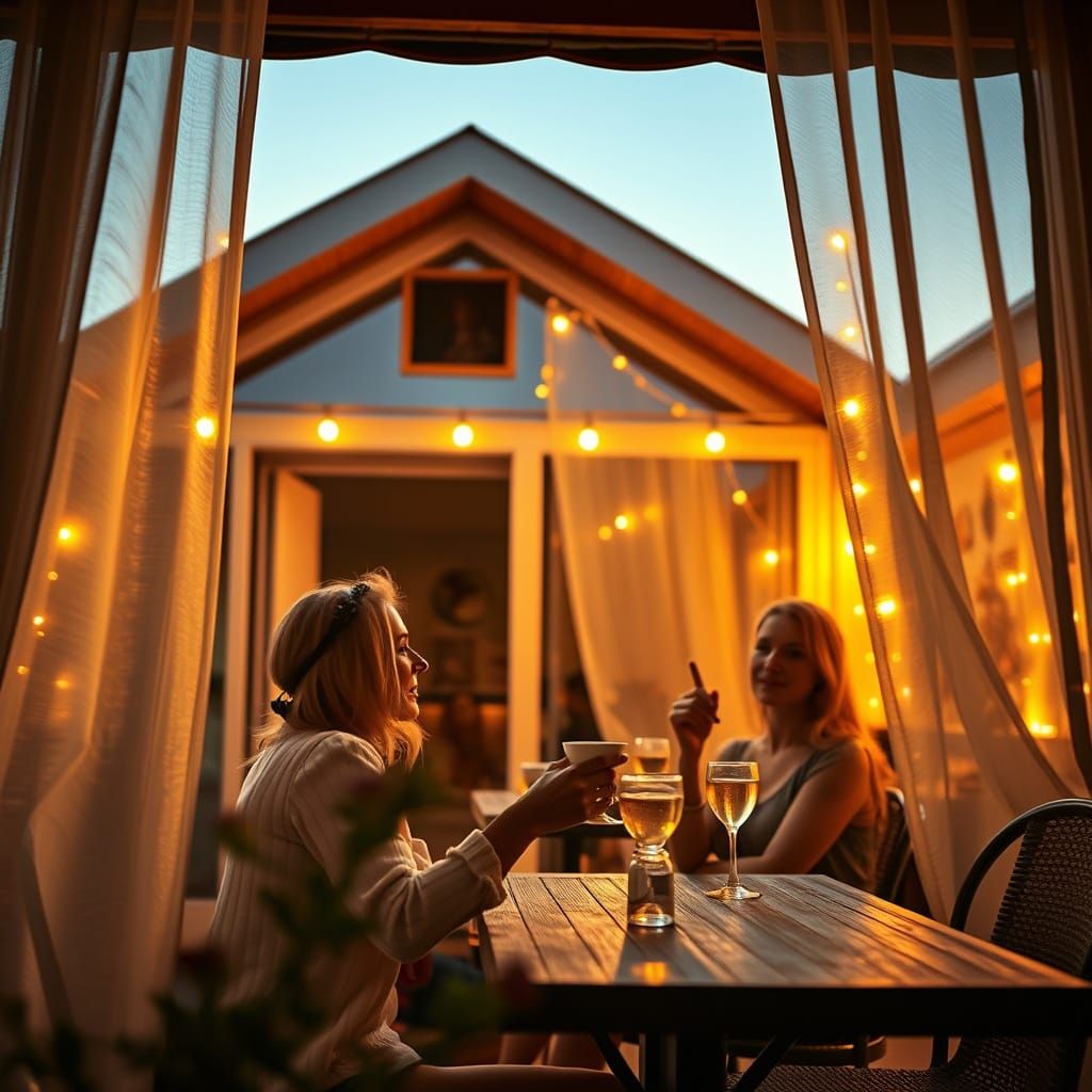 Serenity Morning on the Veranda