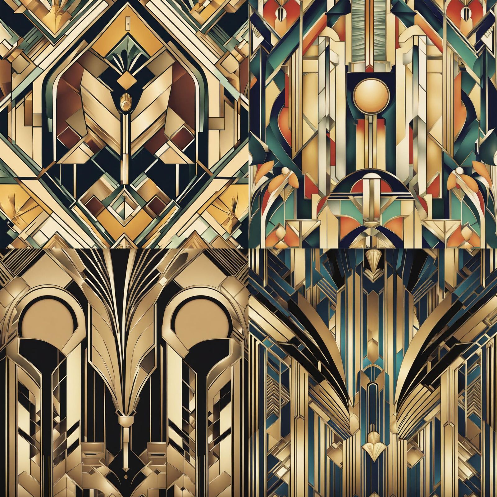 Elegant Art Deco Inspired Design