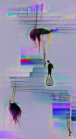 AI Generated Suicide Image