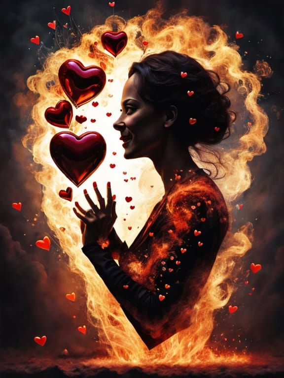 Love Endures Amidst Fiery Hearts