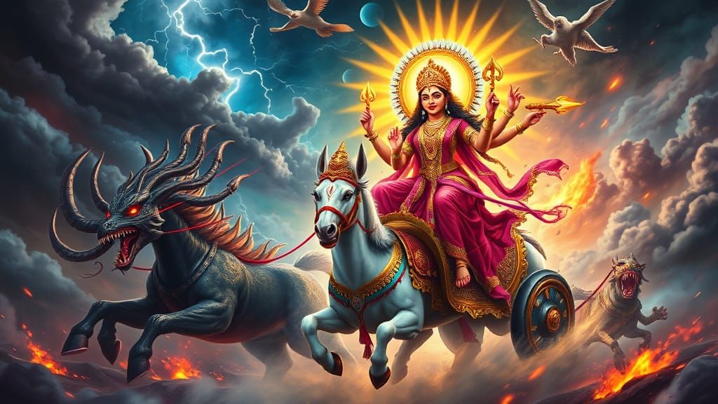 Surreal Goddess Lalita Devi Battles Cosmic Monstrosity in Ep...