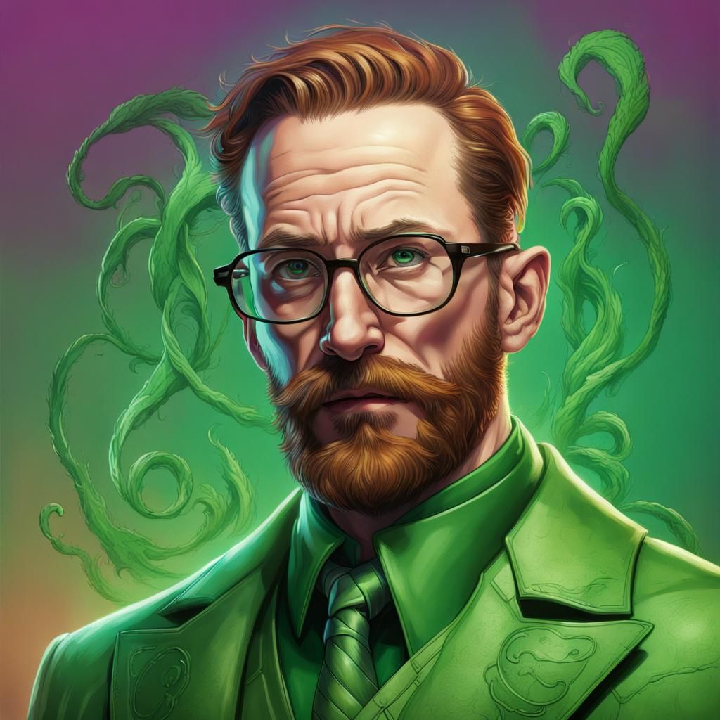 Matt Walsh as The Riddler Splash Art