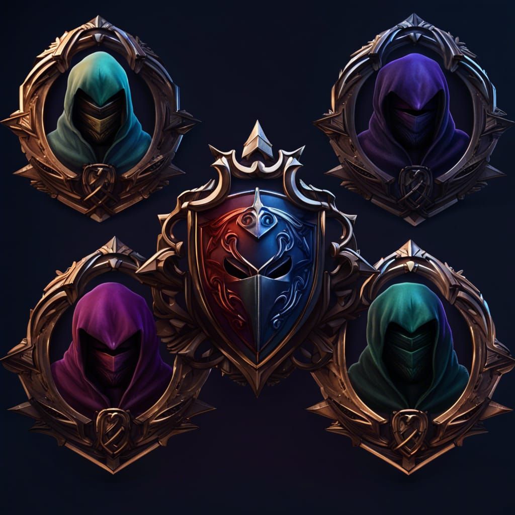 Twilight Emblem: Secret Group Logo in Fantasy Art