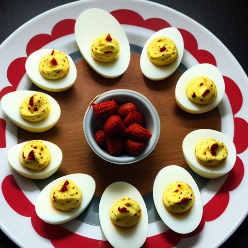 Classic Deviled Eggs Appetizer