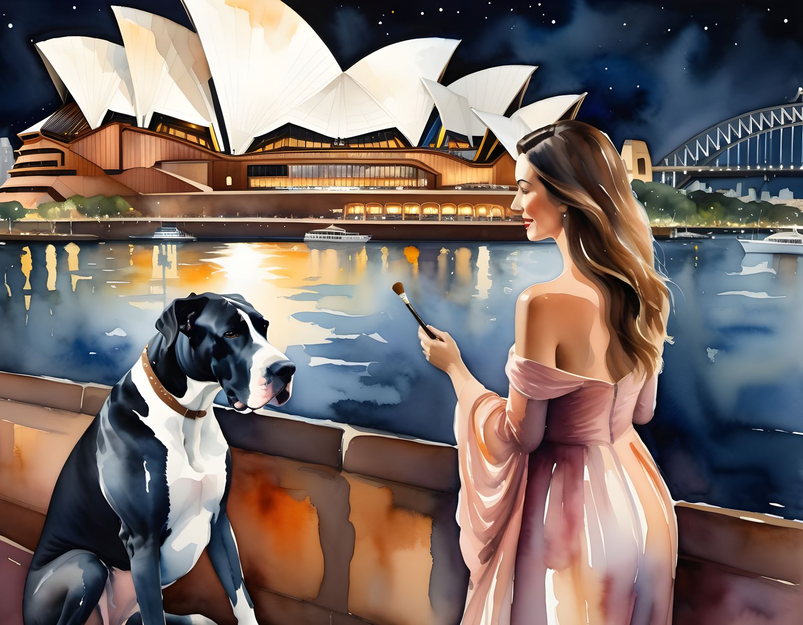 The painting