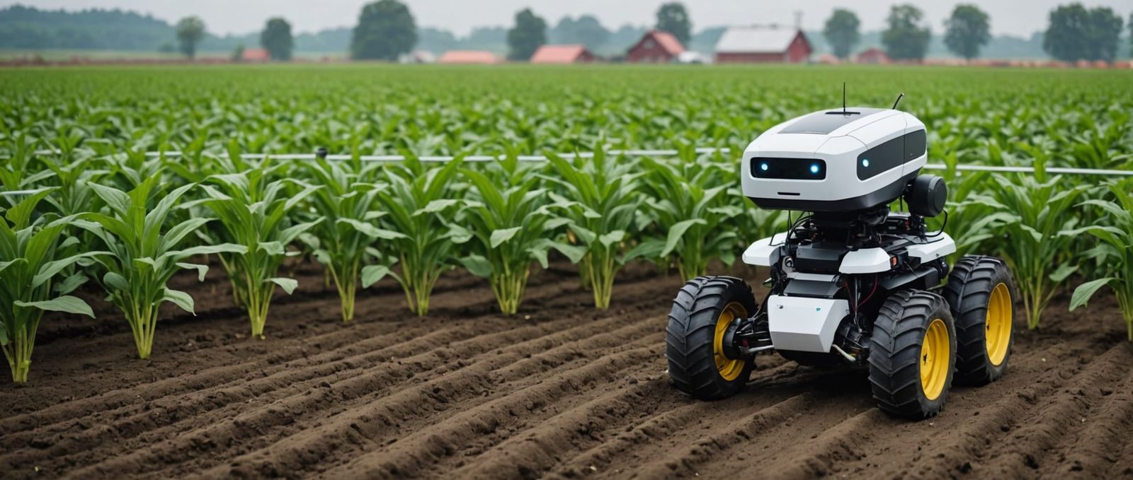 Robot Farming in the Future