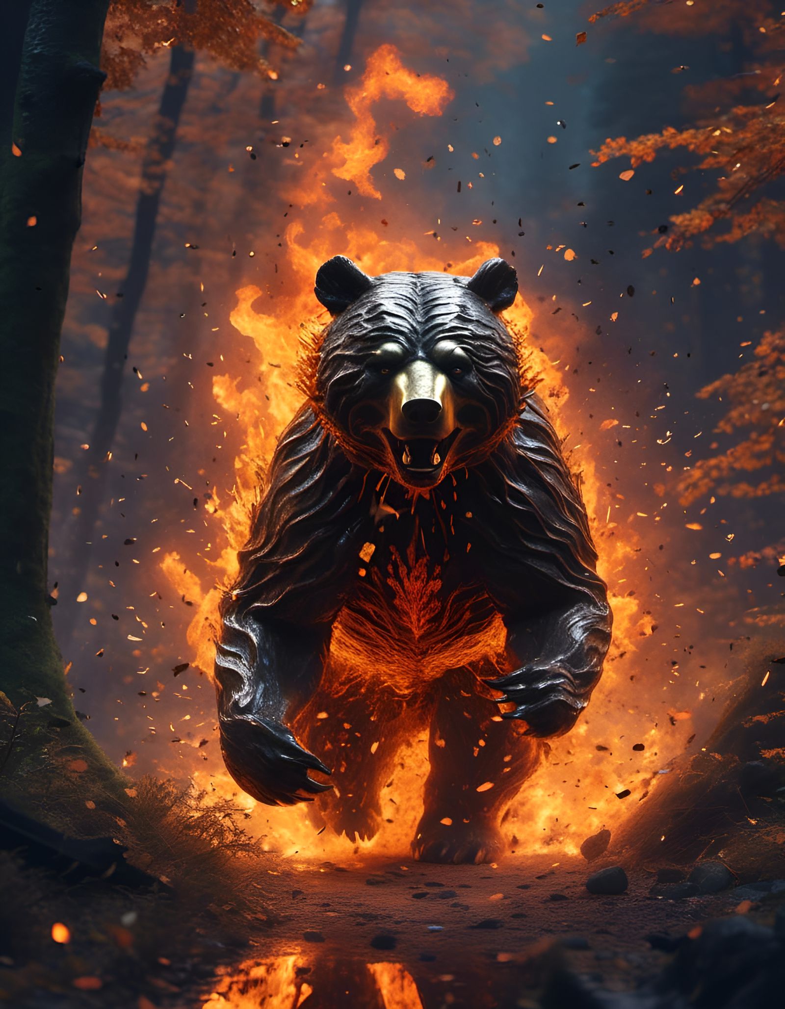 Burning Bear …