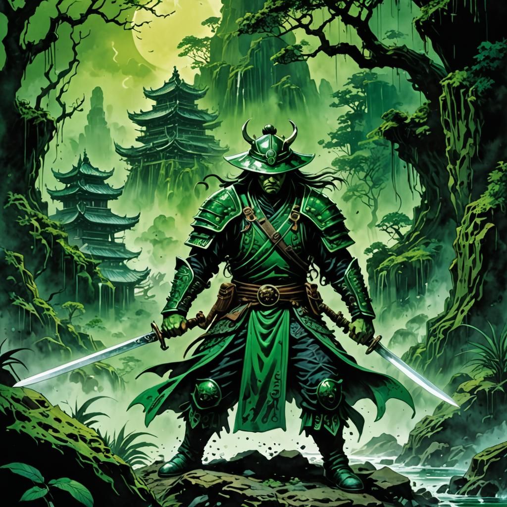 Jade samurai witchhunter.