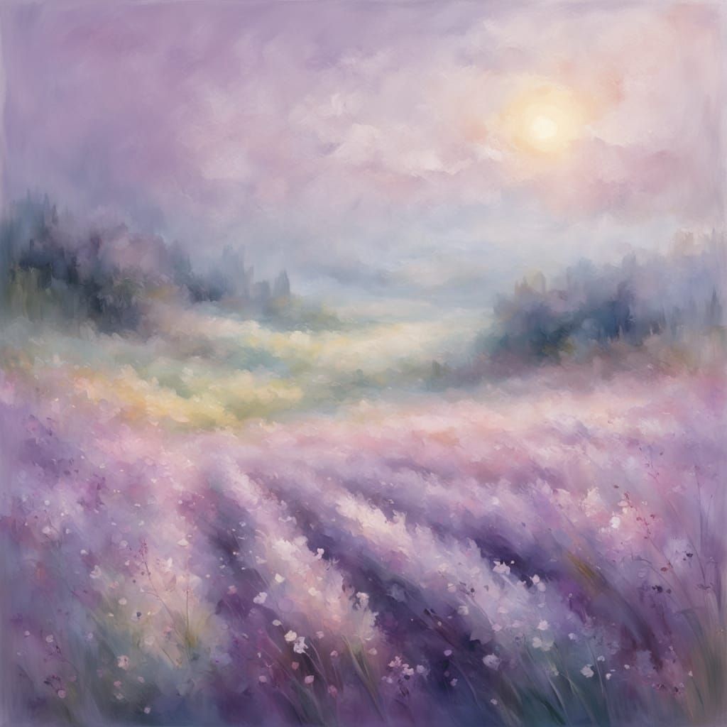Lavender Dreams in Soft Focus