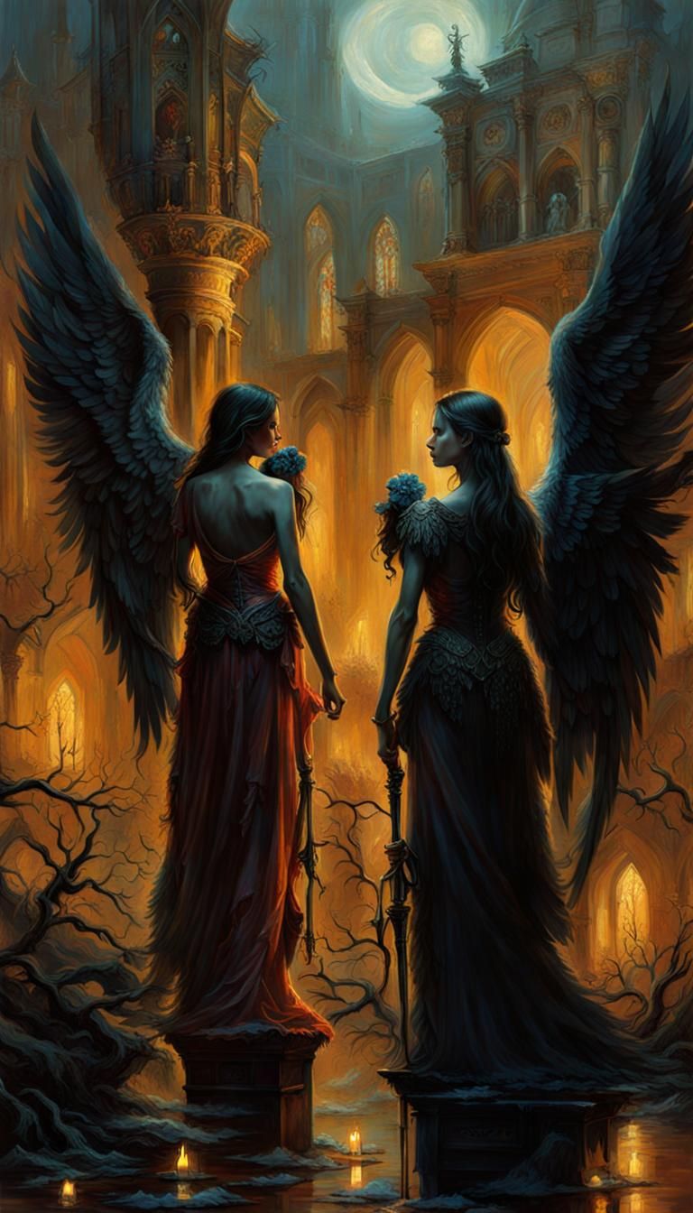 Haunted Angels in Zombiecore Romanticism