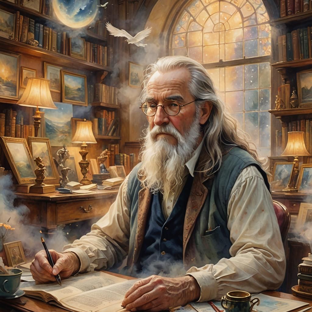 Wisdom of Ages: An Older Gentleman Writes in a Whimsical Stu...