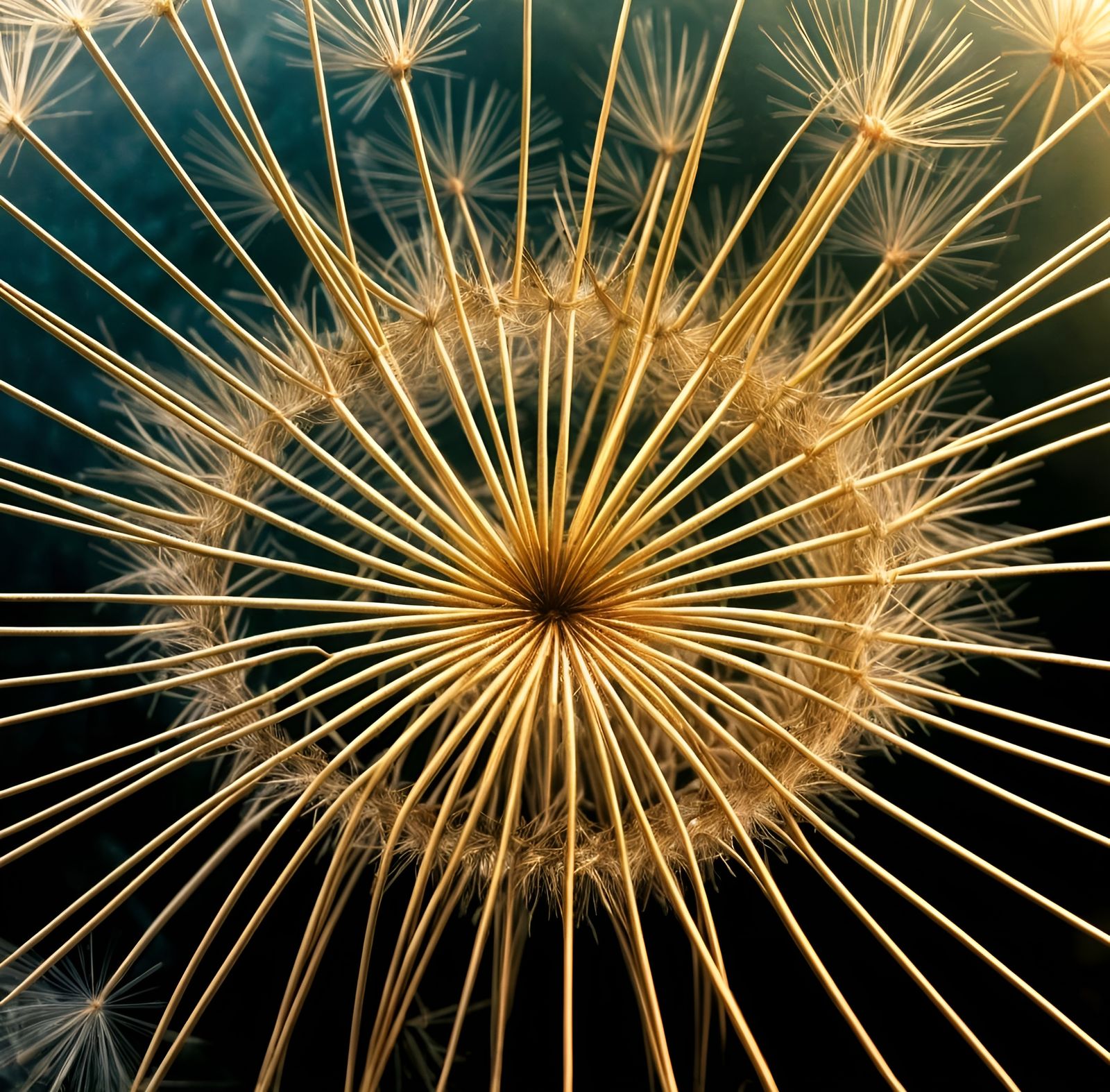 Cartoon Dandelion Sci-Fi Character in 3D