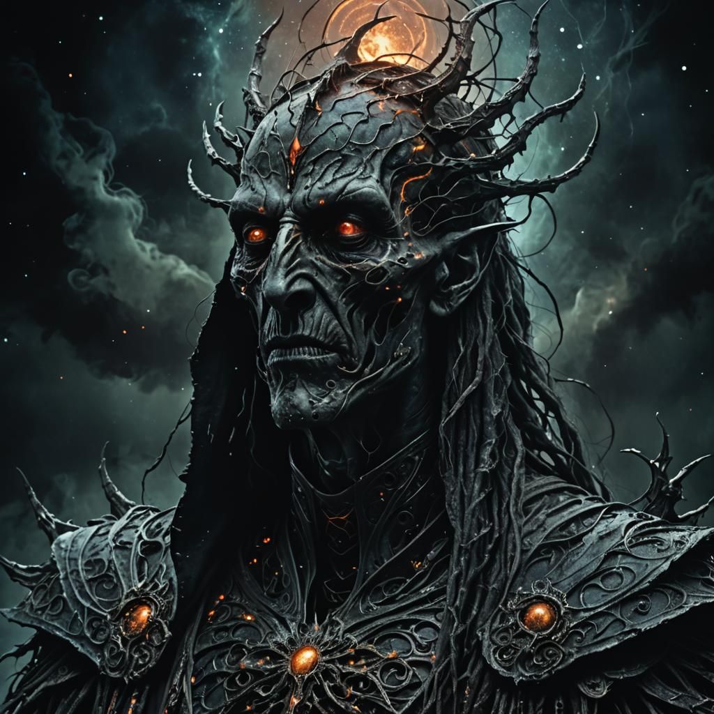 Dread Father Sithis: Ancient God of Death in Dark Surrealism