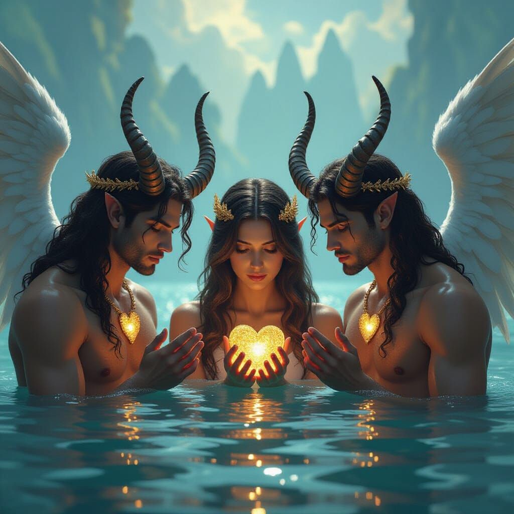 Angels and Devils on Atlantis