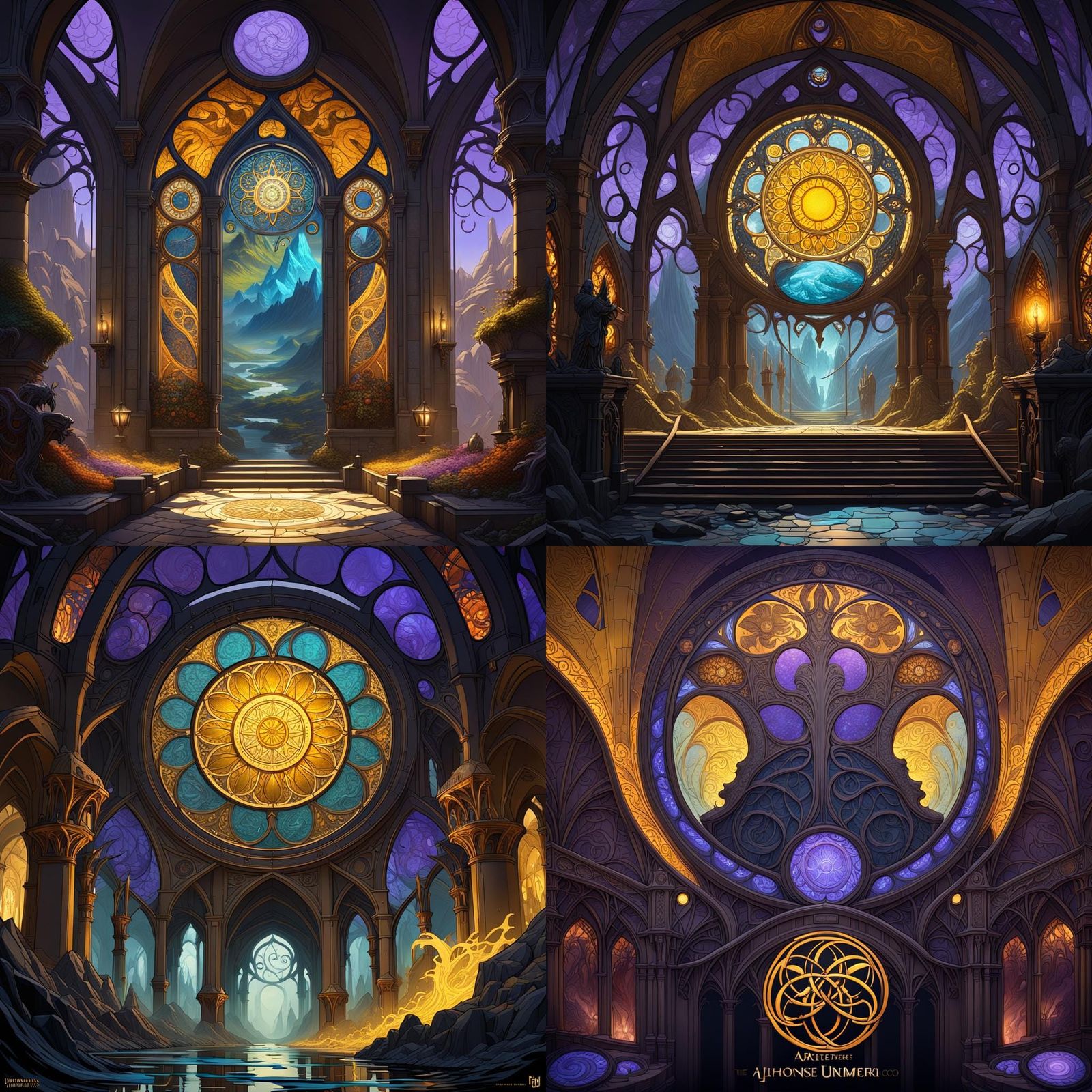 Lord of the Rings: Dark Fantasy Art in 8K