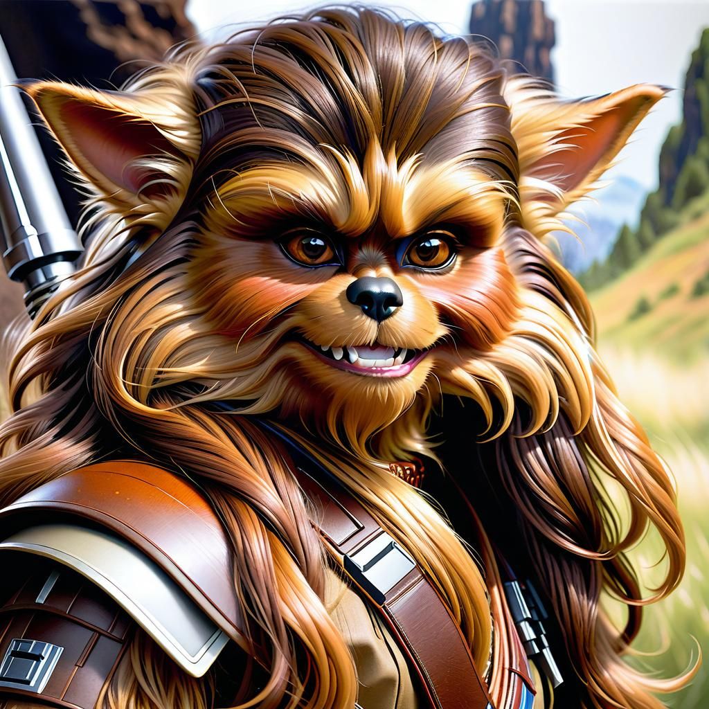 Female furry Wookiee