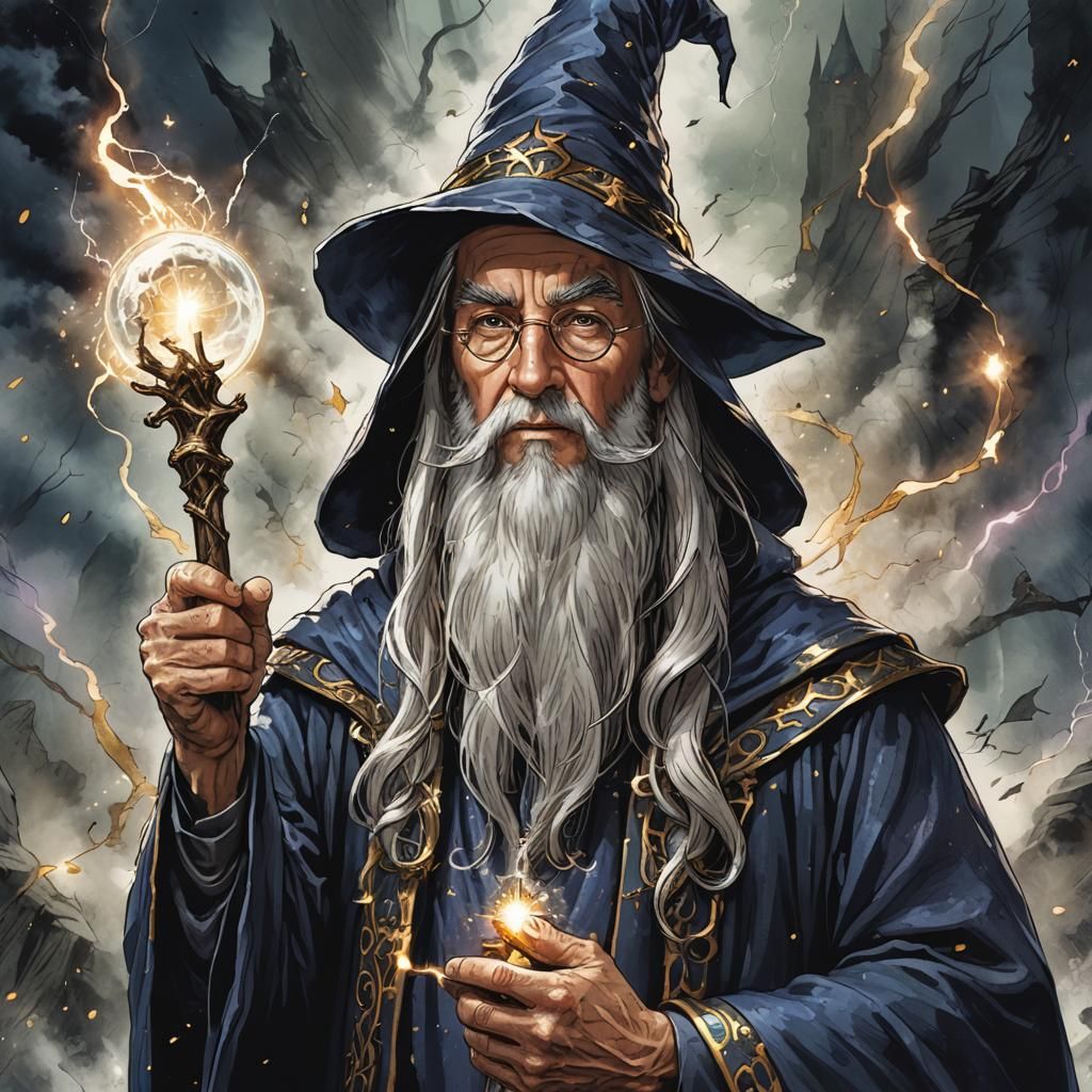 Image of a Powerful Wizard