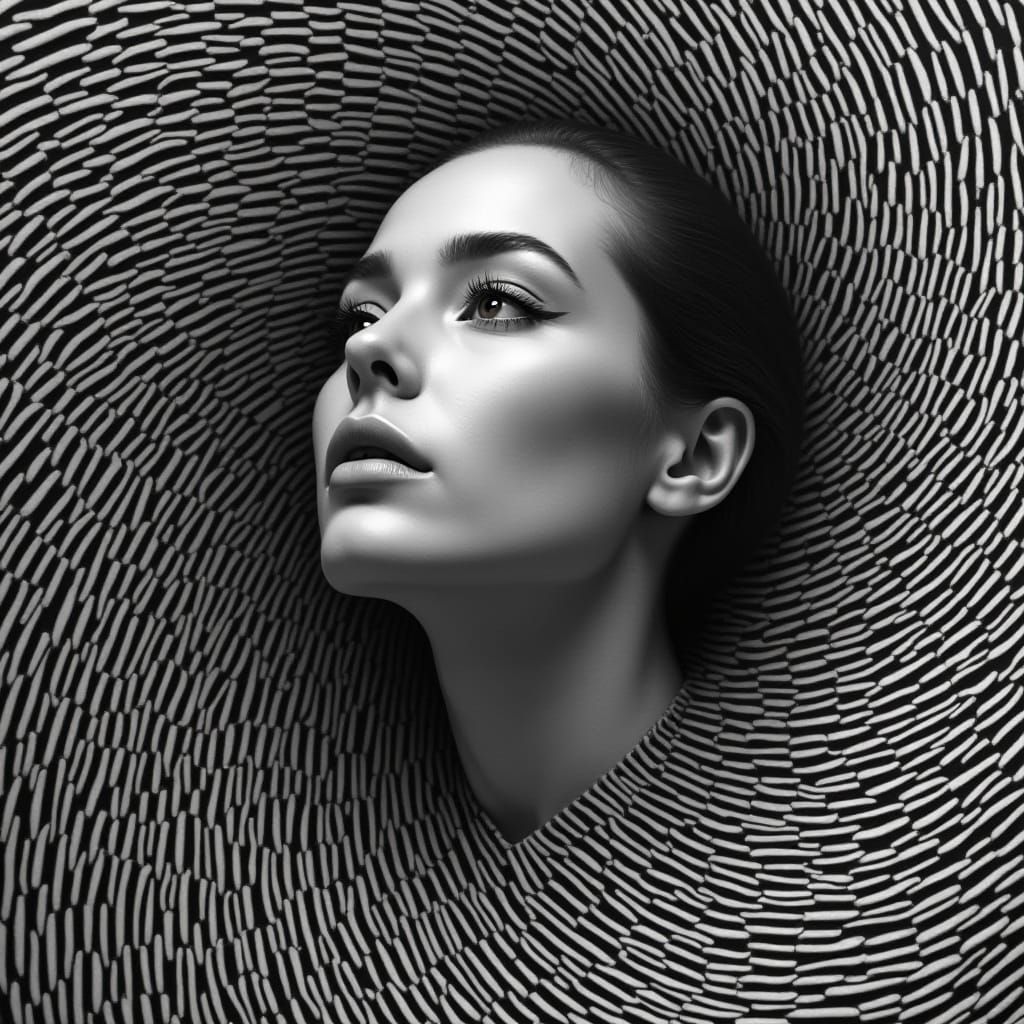 Distorted Realism in Black and White