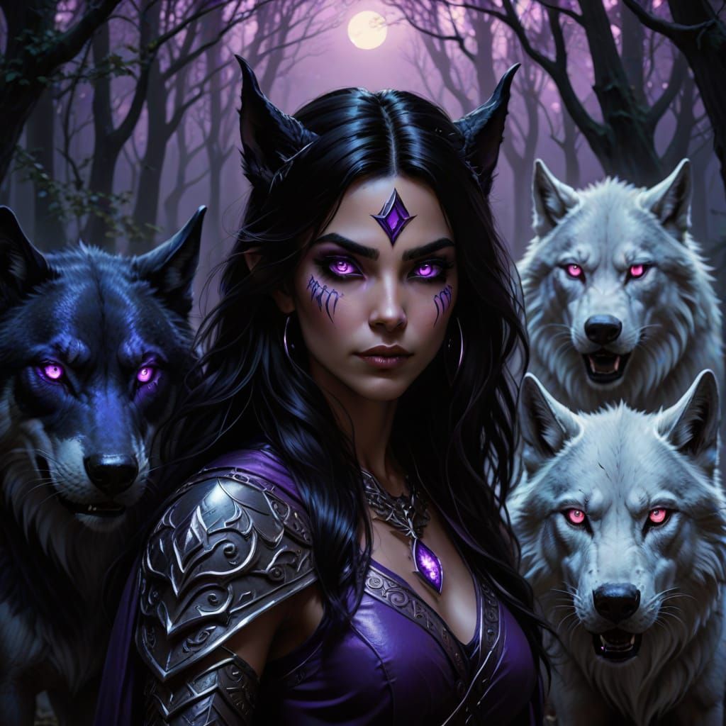 Mystical female leader of the pack.