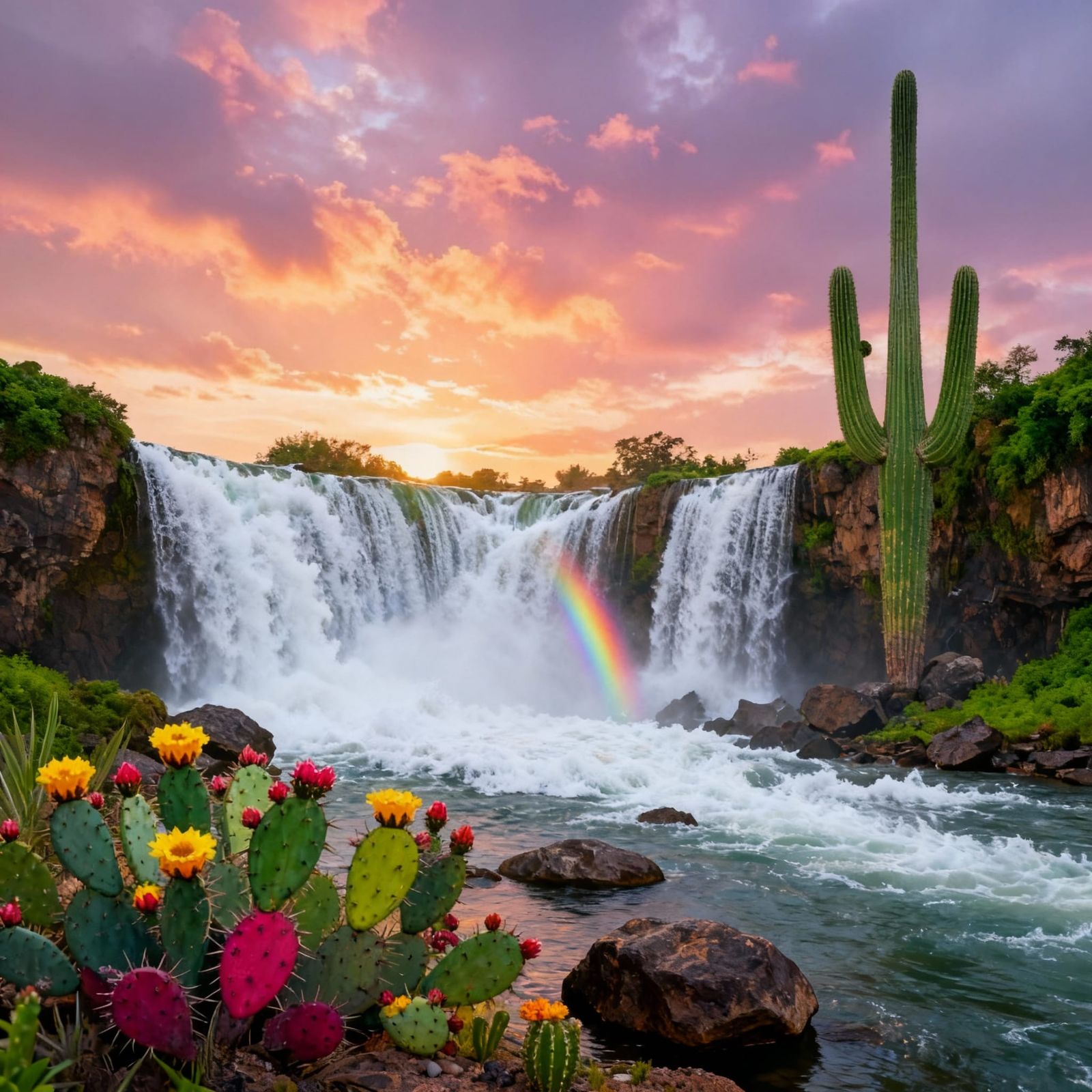 Three Abstract Shapes in a Minimalist Design