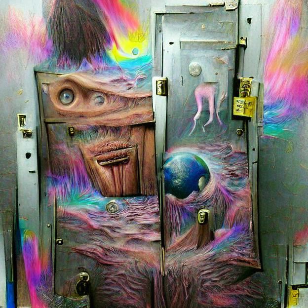 Doorway to a Surreal and Mysterious World