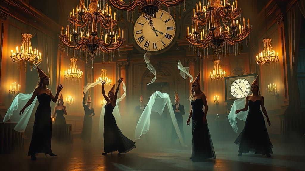 Haunted Ballroom Midnight Waltz